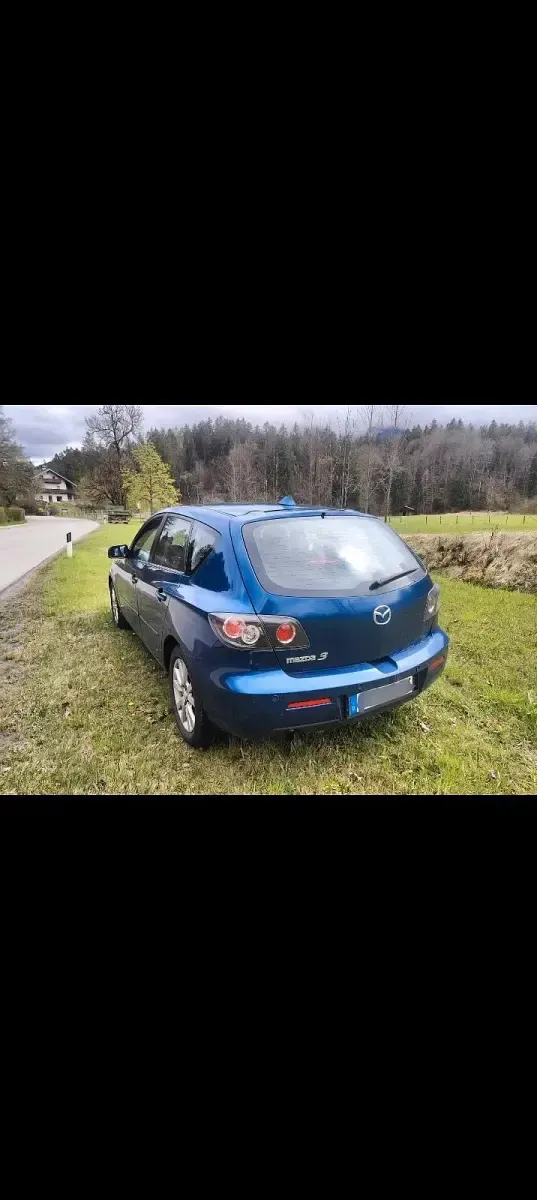 Gebraucht Mazda 3 105 PS (77 kW) 2006 Blau Kleinwagen