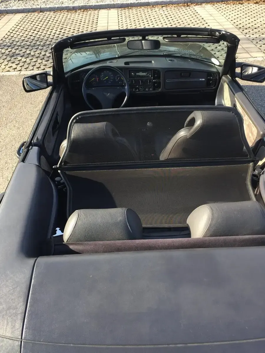 Gebraucht Saab 900 Cabriolet 126 PS (92 kW) 1989 Schwarz Cabrio