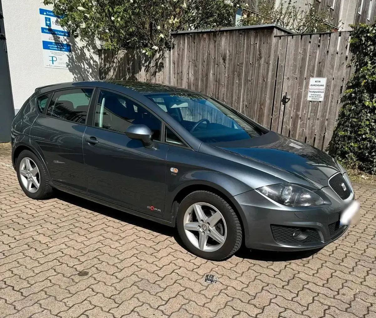 Usata Seat Leon Copa 105 CV (77 kW) 2011 Grigio Utilitaria
