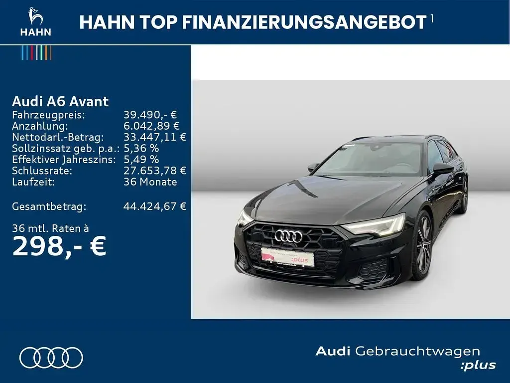 Gebraucht Audi A6 S-Line 265 PS (194 kW) 2024 Mythosschwarz metallic Kombi