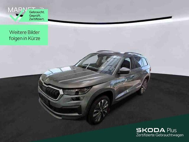 Graphitegrau metallic Gebraucht 2022 Skoda Kodiaq Ambition SUV | 34.930 € (Fairer Preis) - Bild 1/2