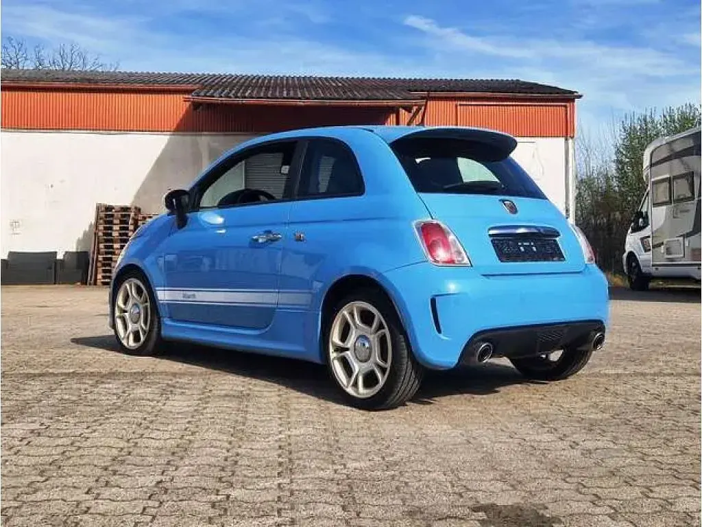 Gebraucht Abarth 500 135 PS (99 kW) 2013 Azzurro cappellini Kleinwagen
