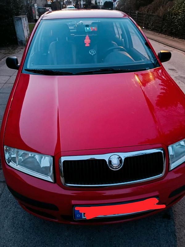 Gebraucht Skoda Fabia 2005 Rot Kleinwagen