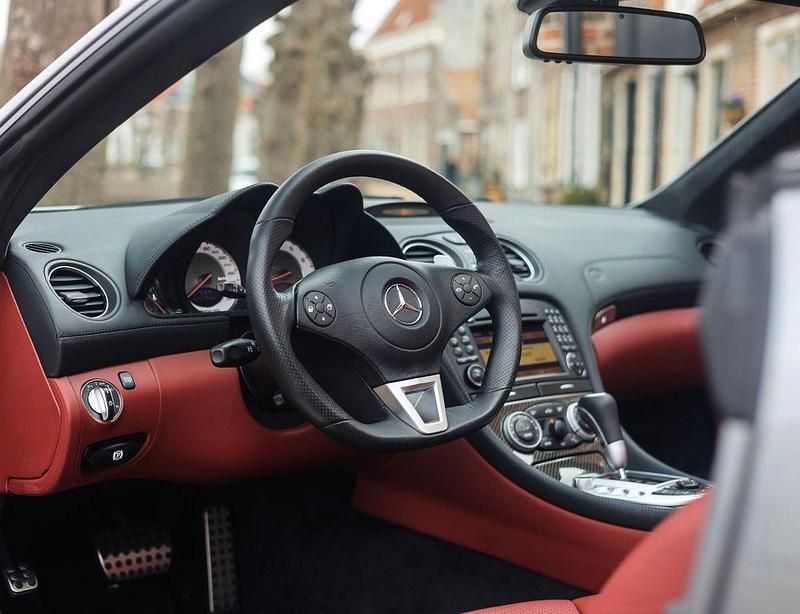 Gebraucht Mercedes SL63 AMG AMG 525 PS (386 kW) 2008 Silber Cabrio