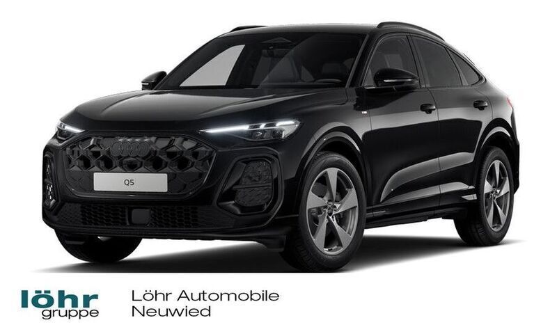 Mythosschwarz metallic Neu 2025 Audi Q5 Sportback S-Line SUV | 67.550 € (Fairer Preis) - Bild 1/4