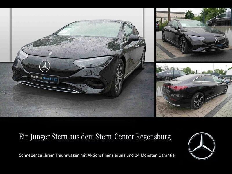 Metalliclack obsidianschwarz Gebraucht 2024 Mercedes EQE350 Premium Limousine | 51.784 € (Fairer Preis) - Bild 1/4