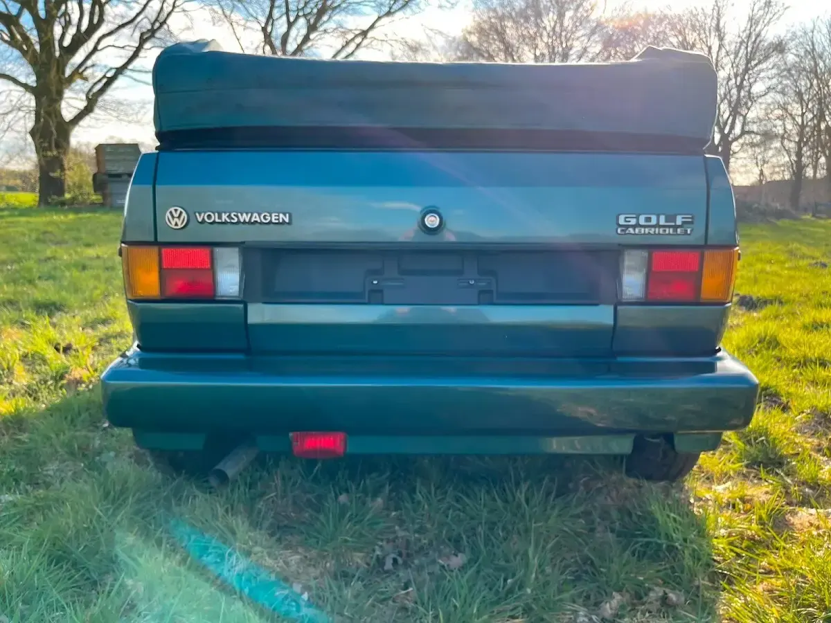 Gebraucht VW Golf Cabriolet 98 PS (72 kW) 1991 Grün Cabrio