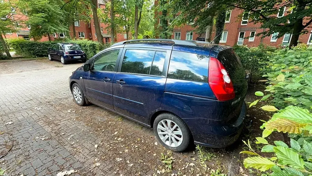 Gebraucht Mazda 5 Active 143 PS (105 kW) 2008 Blau Van / Kleinbus