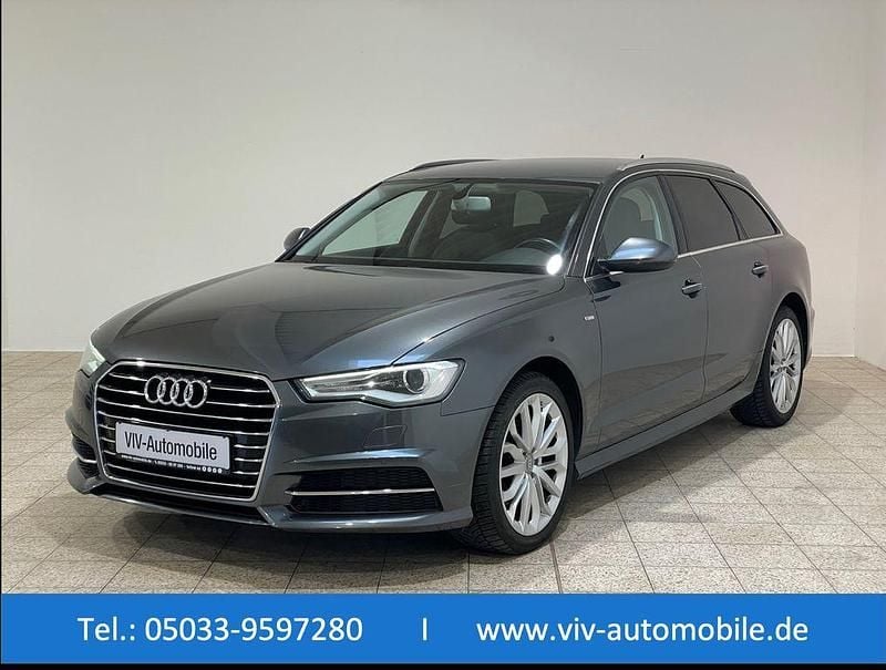 Grau Gebraucht 2015 Audi A6 S-Line Kombi | 15.890 € (Fairer Preis) - Bild 1/4