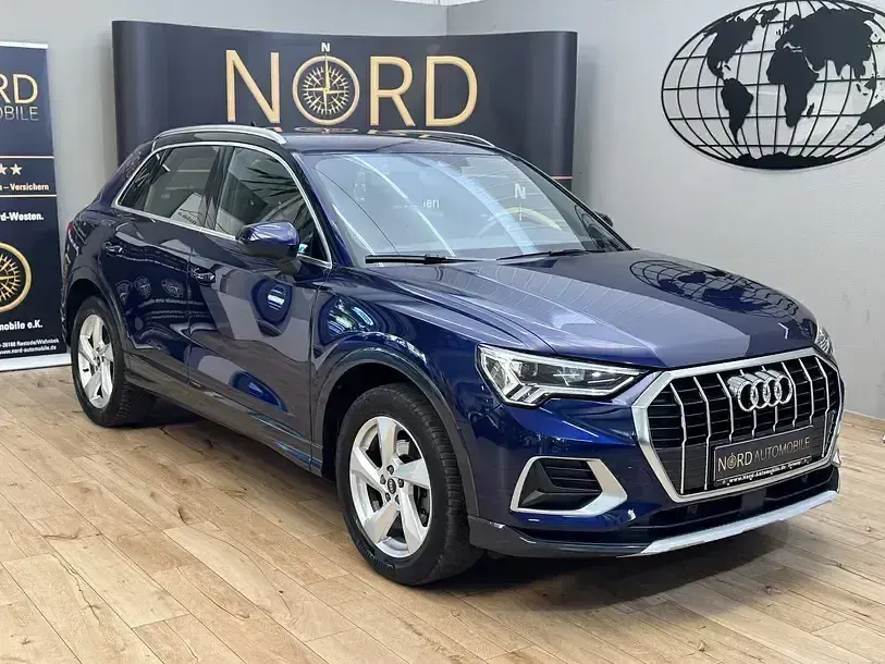 Usata Audi Q3 Advanced Plus 150 CV (110 kW) 2022 Blu SUV