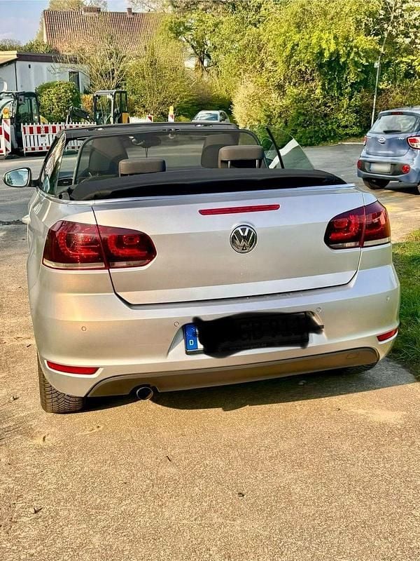 Gebraucht VW Golf Cabriolet 105 PS (77 kW) 2012 Silber Cabrio