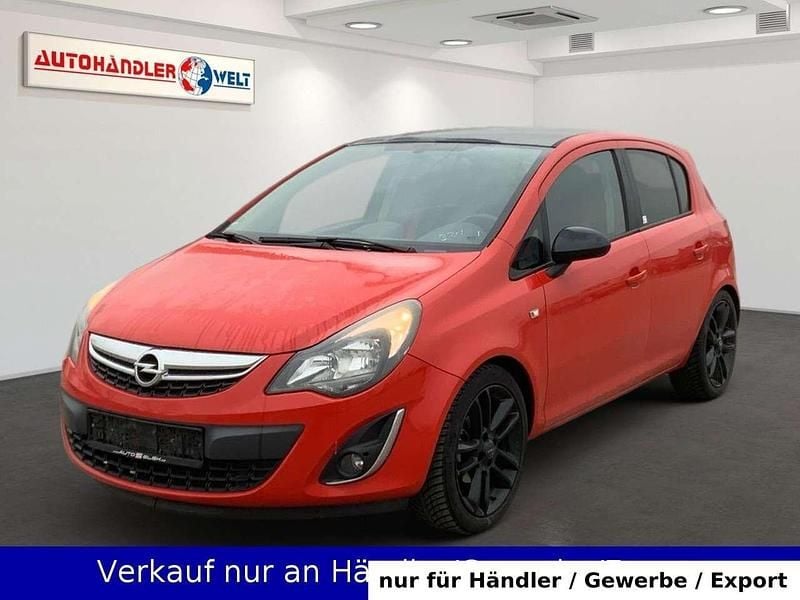 Rot Gebraucht 2014 Opel Corsa Color Edition Limousine | 2.999 € (Guter Preis) - Bild 1/3