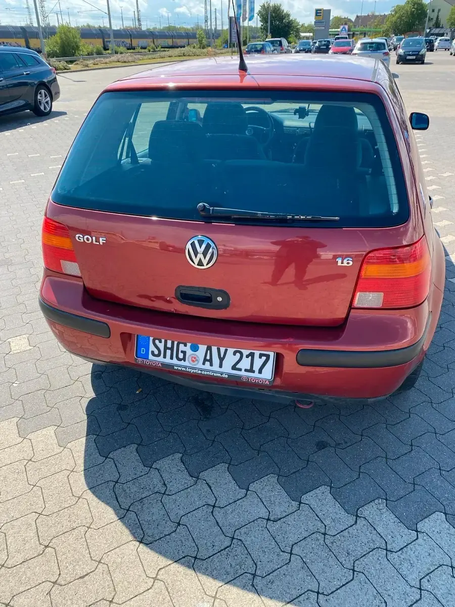 Gebraucht VW Golf IV 102 PS (75 kW) 1999 Rot Kleinwagen