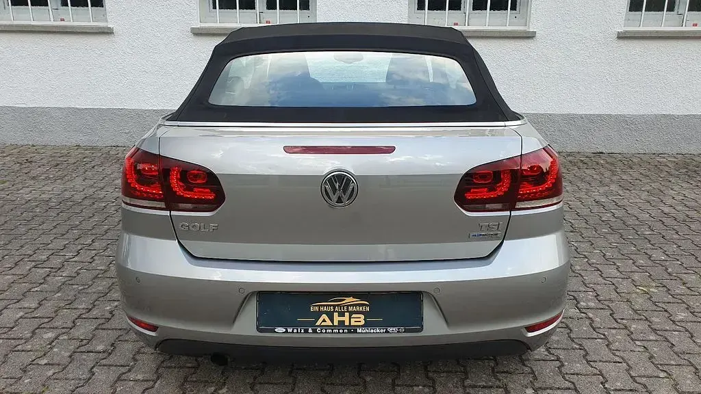 Gebraucht VW Golf Cabriolet 105 PS (77 kW) 2011 Silber Cabrio