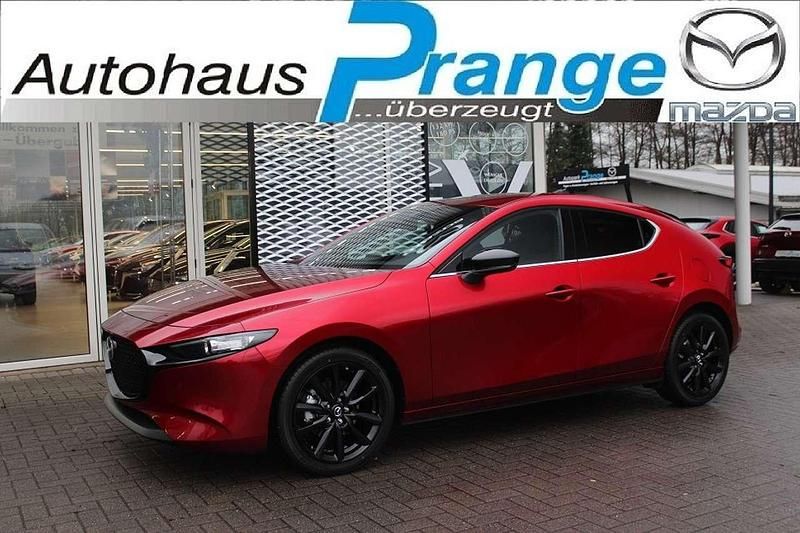 Neu Mazda 3 Exclusive-Line 186 PS (136 kW) 2026 Rot Limousine