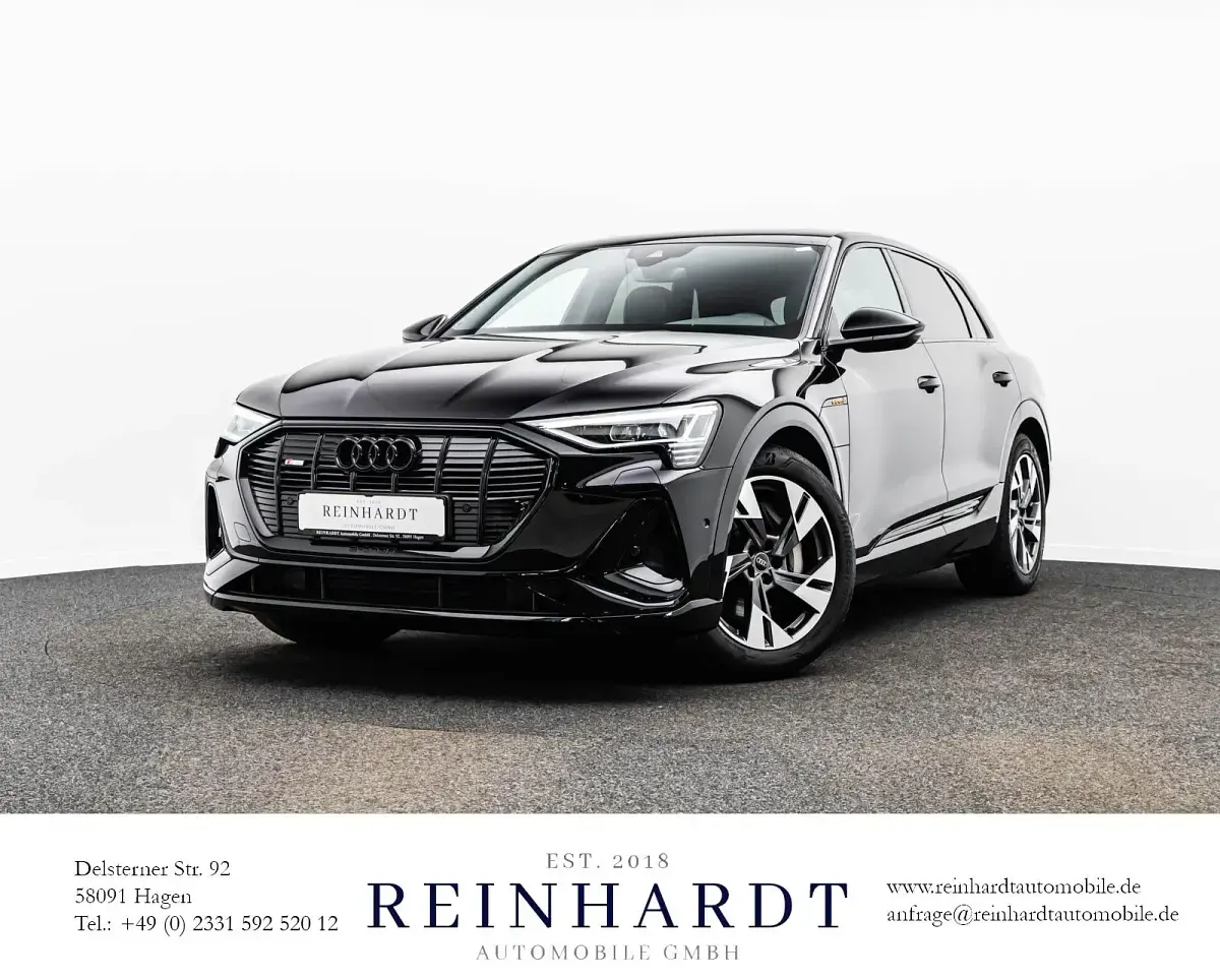 Gebraucht Audi e-tron S-Line 300 kW (408 PS) 2022 Brillantschwarz SUV