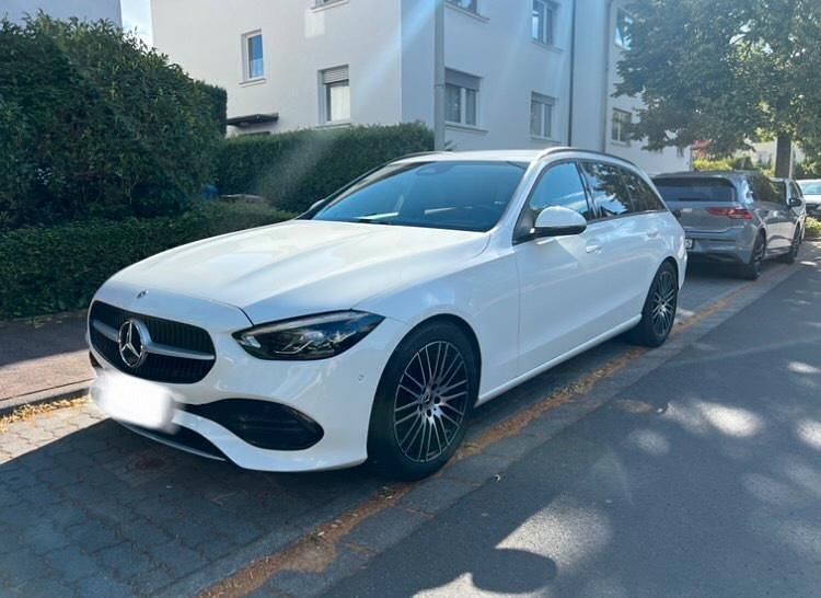 Weiß Gebraucht 2021 Mercedes C220 Kombi | 22.900 € (Guter Preis) - Bild 1/4
