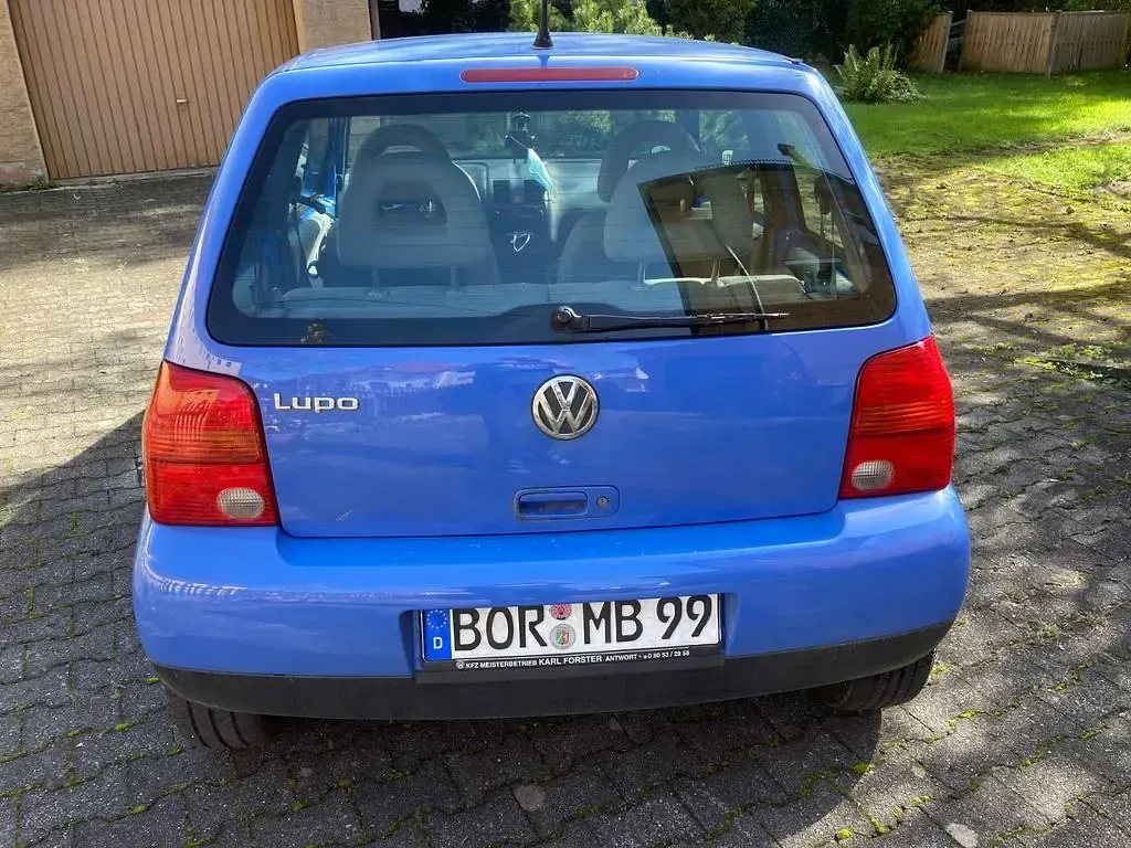 Gebraucht VW Lupo 50 PS (36 kW) 2000 Blau Kleinwagen