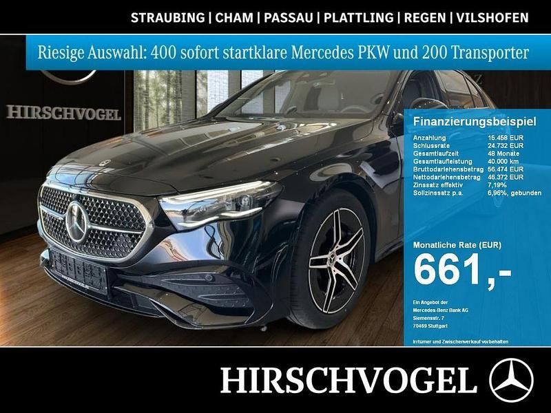 Schwarz Gebraucht 2025 Mercedes E220 AMG line Limousine | 61.810 € (Teuer) - Bild 1/4