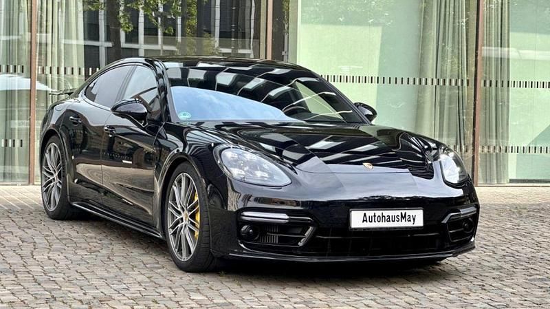 Schwarz Gebraucht 2019 Porsche Panamera Turbo S Sport Limousine | 116.950 € - Bild 1/4
