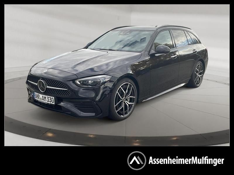 Schwarz Gebraucht 2024 Mercedes C300 Kombi | 52.589 € - Bild 1/4