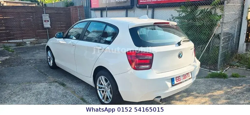 Gebraucht BMW 116 116 PS (85 kW) 2013 Weiß Kleinwagen