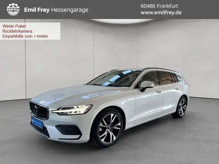 Crystal whitepearl 707 Gebraucht 2023 Volvo V60 Core Kombi | 31.750 € (Guter Preis) - Bild 1/4