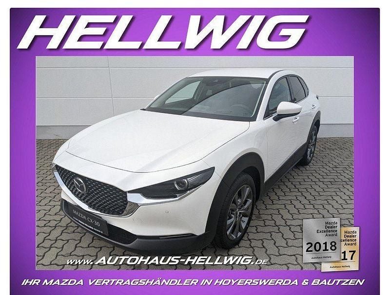 Purweiss Gebraucht 2021 Mazda CX-30 Selection SUV | 21.480 € (Guter Preis) - Bild 1/4