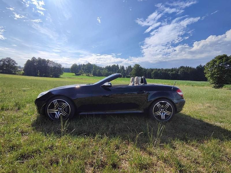 Gebraucht Mercedes SLK350 272 PS (200 kW) 2004 Schwarz Cabrio
