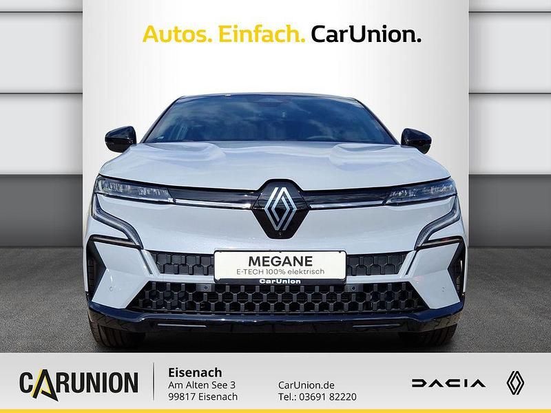 Gebraucht Renault Megane E-Tech Techno 160 kW (218 PS) 2024 Rafalgrau metallic, black pearlschwarz metallic Limousine