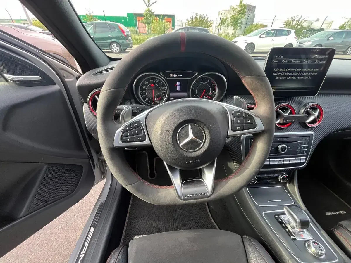 Gebraucht Mercedes A45 AMG AMG 381 PS (280 kW) 2017 Silber Kleinwagen