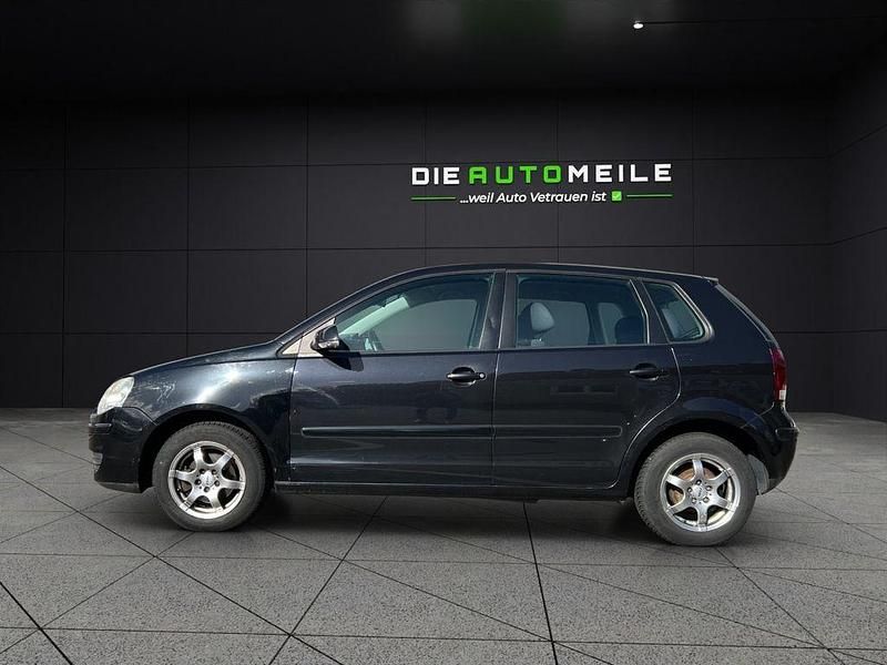 Gebraucht VW Polo Comfortline 69 PS (50 kW) 2007 Schwarz Kleinwagen