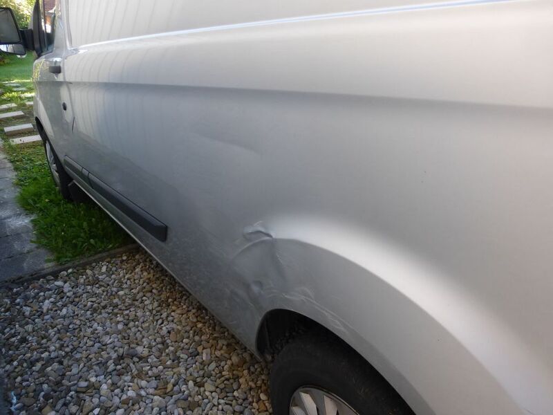 Gebraucht Ford Transit Custom 125 PS (91 kW) 2014 Silber Van / Kleinbus