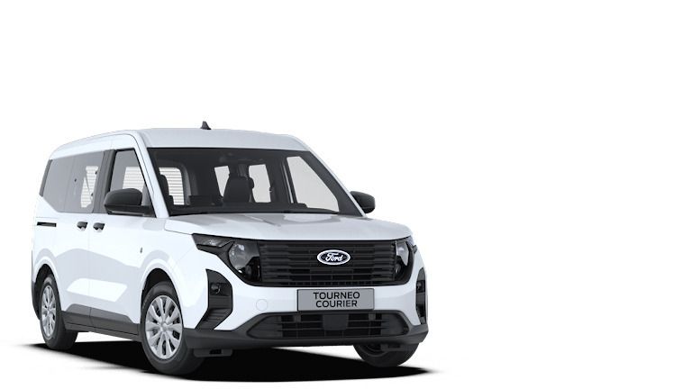 Frozen white Neu 2024 Ford Tourneo Courier Trend Van / Kleinbus | 26.699 € (Fairer Preis) - Bild 1/1