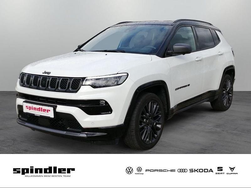 Alpine white (vr296) Gebraucht 2021 Jeep Compass 80th Anniversary SUV | 22.980 € (Fairer Preis) - Bild 1/4