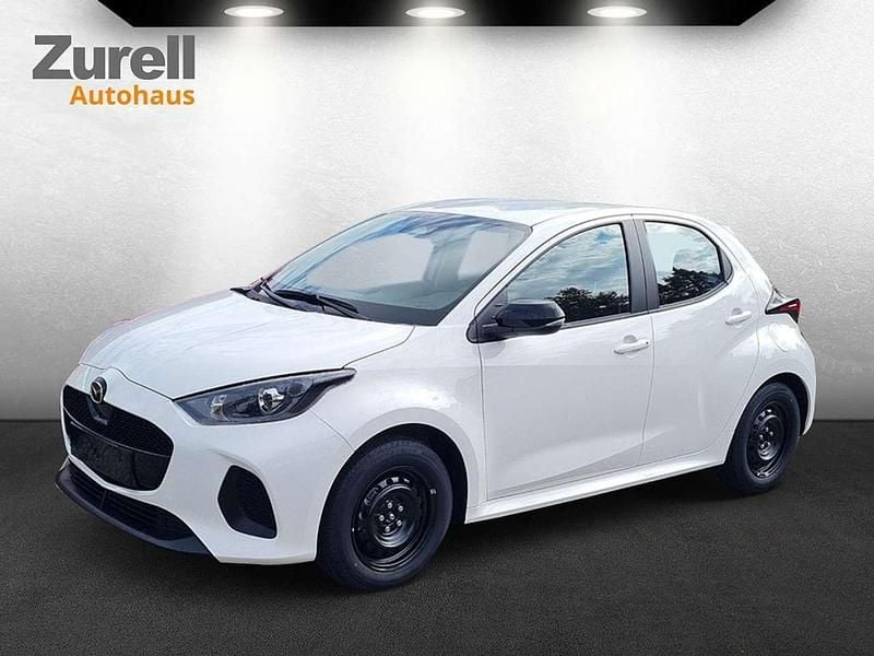 Lunar white Neu 2025 Mazda 2 Prime-Line Kleinwagen | 22.580 € (Fairer Preis) - Bild 1/4