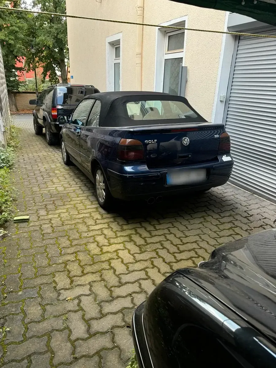 Gebraucht VW Golf 116 PS (85 kW) 2002 Blau Cabrio