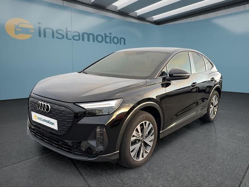 Schwarz Gebraucht 2022 Audi Q4 Sportback e-tron SUV | 32.049 € (Guter Preis) - Bild 1/4