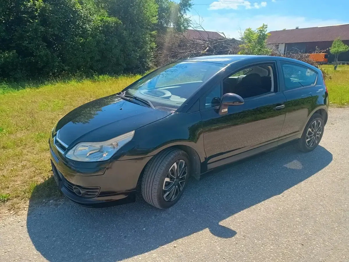 Gebraucht Citroën C4 109 PS (80 kW) 2009 Schwarz Coupé