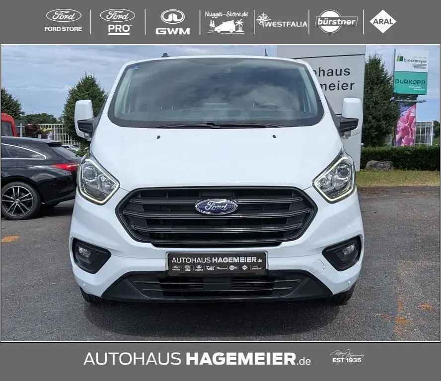 Gebraucht Ford Transit Custom Trend 131 PS (96 kW) 2023 Weiß Van / Kleinbus