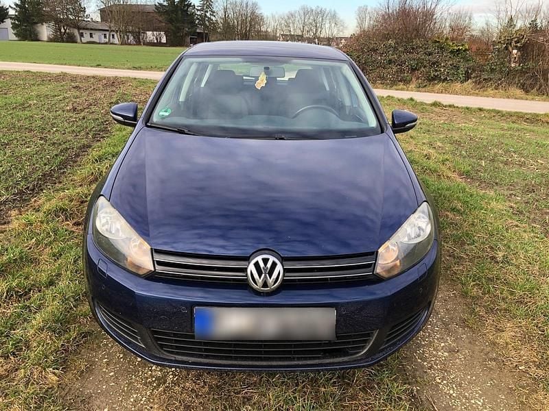Gebraucht VW Golf VI 110 PS (80 kW) 2009 Blau Kleinwagen