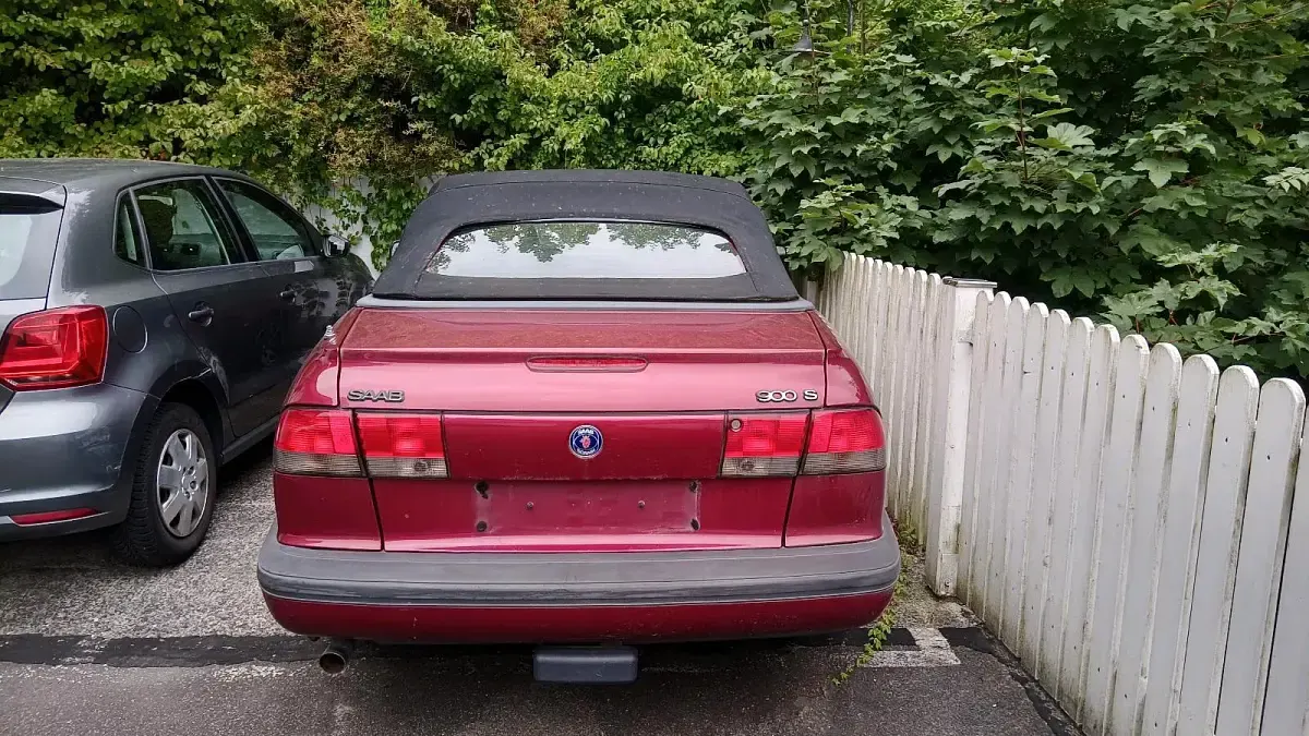 Gebraucht Saab 900 Cabriolet 128 PS (94 kW) 1994 Rot Cabrio