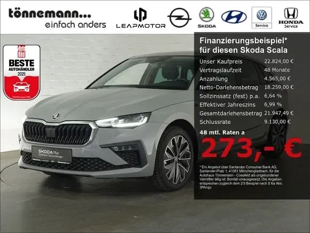 Gebraucht Skoda Scala Tour 116 PS (85 kW) 2025 Kleinwagen