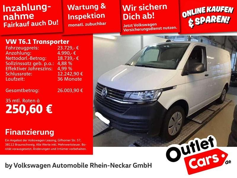 Gebraucht VW Transporter 110 PS (80 kW) 2022 Candyweiß Van