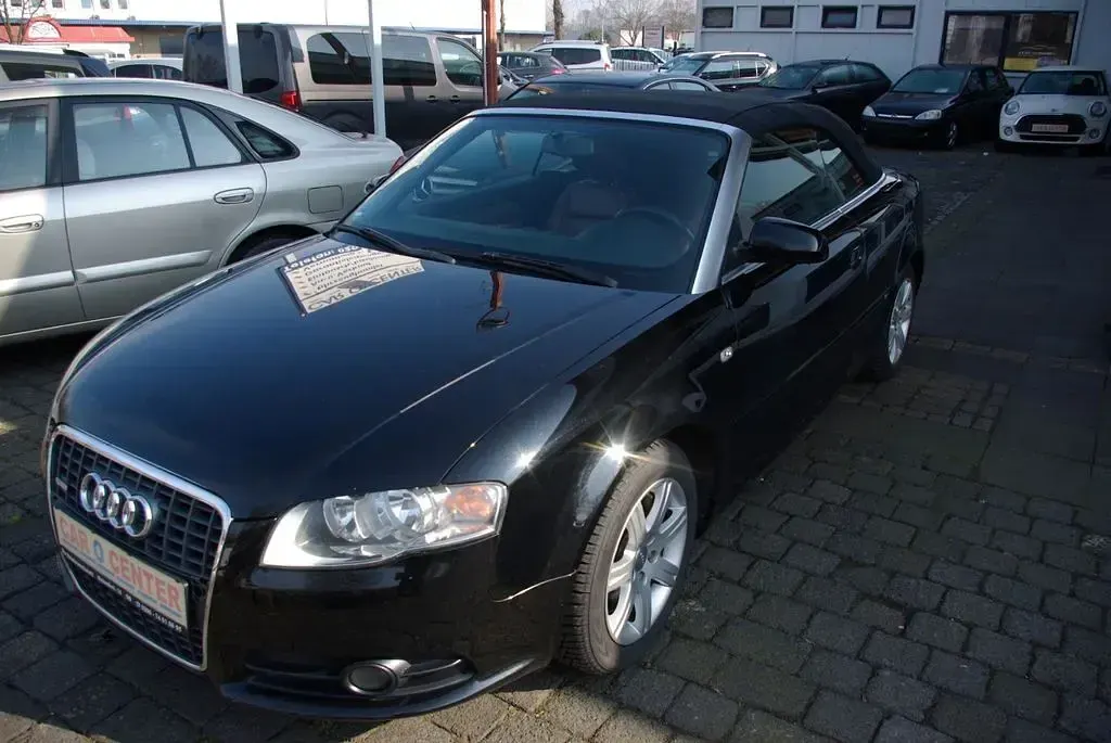 Gebraucht Audi A4 Cabriolet Sport 200 PS (147 kW) 2008 Brillantschwarz Cabrio