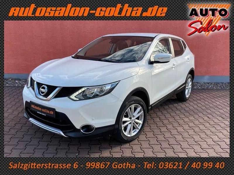 Weiß Gebraucht 2014 Nissan Qashqai Acenta+ SUV | 9.890 € (Etwas zu teuer) - Bild 1/4