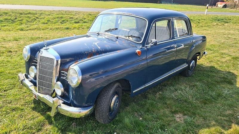 Blau Gebraucht 1958 Mercedes 190 Limousine | 9.990 € - Bild 1/4