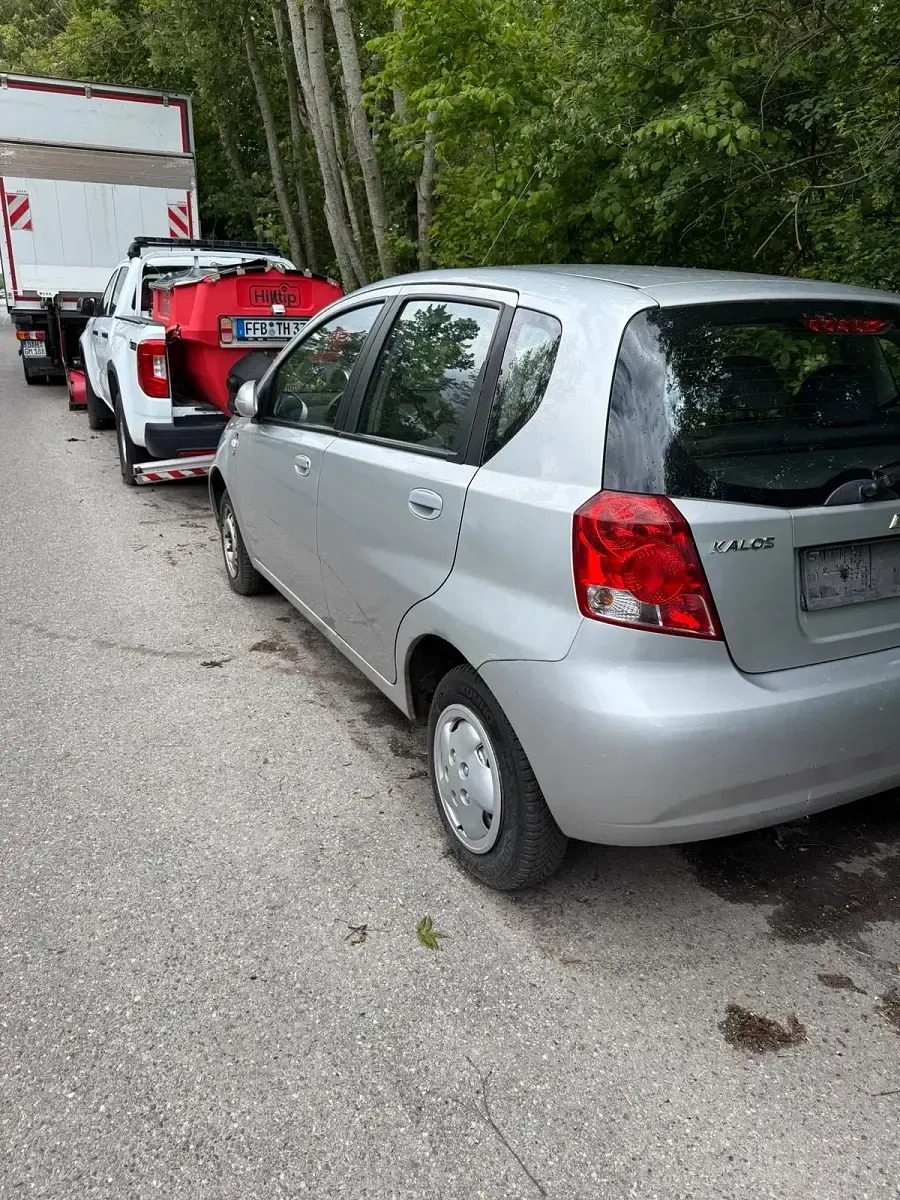 Gebraucht Chevrolet Kalos 72 PS (52 kW) 2007 Silber Kleinwagen