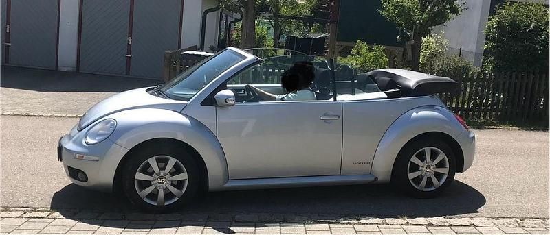 Silber Gebraucht 2008 VW Beetle United Cabrio | 4.998 € (Fairer Preis) - Bild 1/4