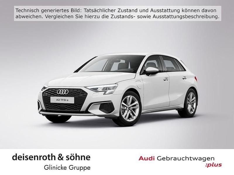 Weiß Gebraucht 2022 Audi A3 Sportback e-tron Ambiente Limousine | 23.460 € (Guter Preis) - Bild 1/4